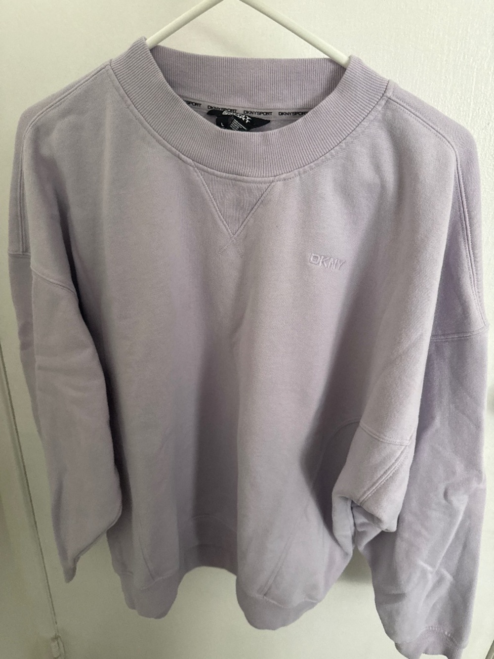 DKNY sport large women’s light purple women’s sweatshirt